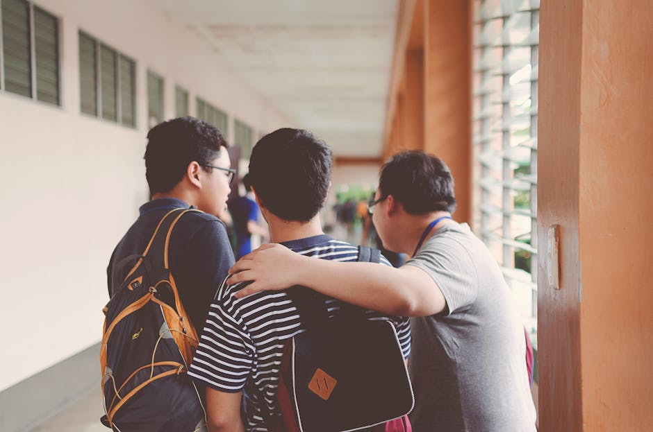 Students in conversation
